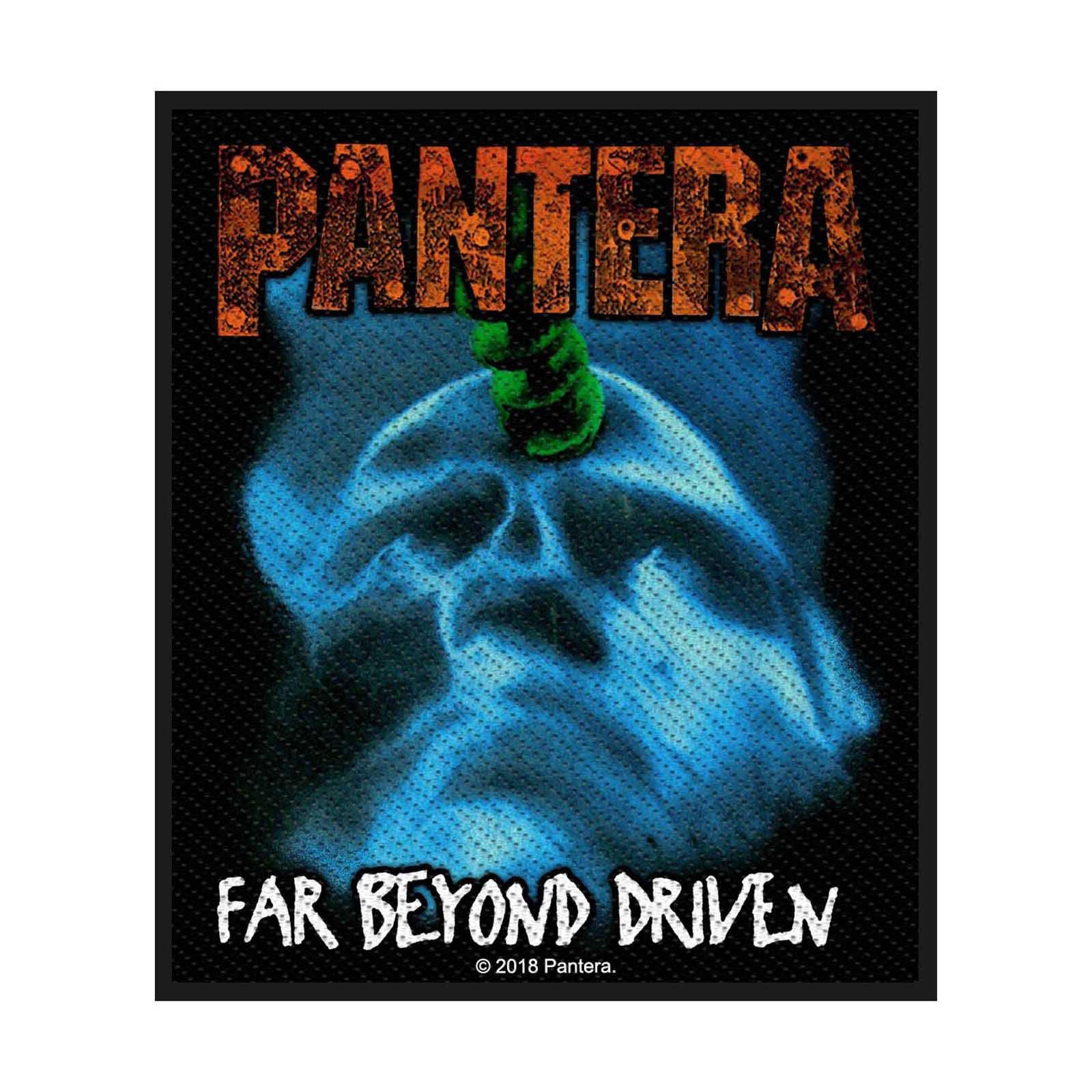 Rock Off Officially Licensed Products Multicoloured Pantera - Far Beyond Driven Patch 8.5Cm X 10Cm