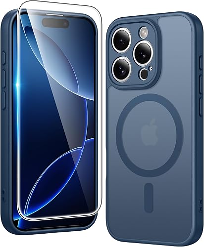 Miniatura 928 de Fntcase Funda para iPhone 15 Plus y 14 Plus de 6.7 pulgadas, magnética, a prueba de golpes de grado militar, antiamarilleo, delgada, protectora