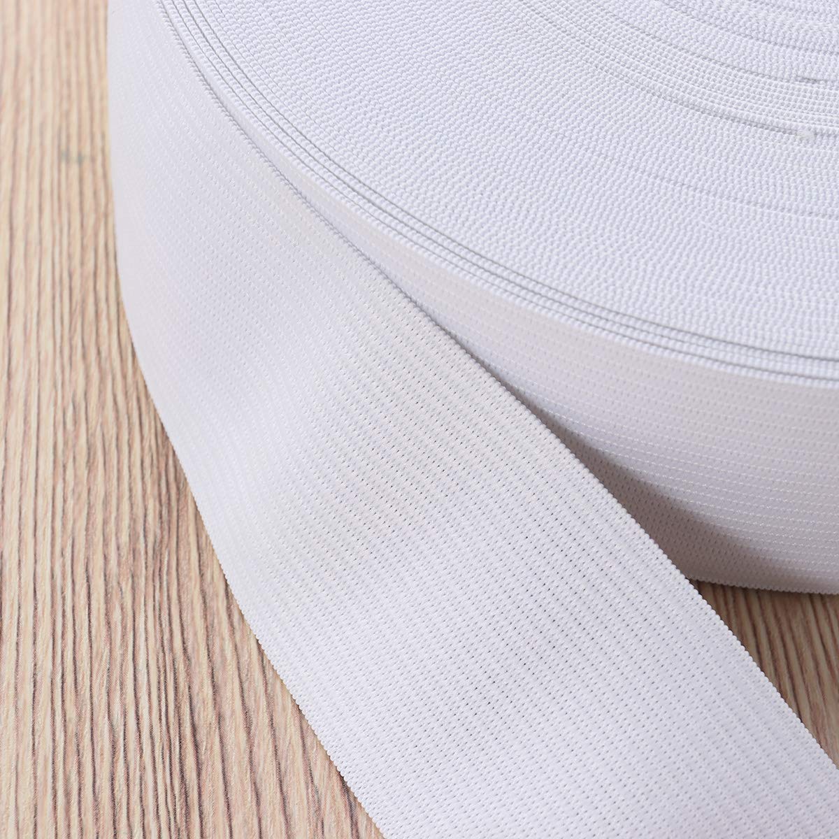 Gemsy 1-Inch Sewing Elastic 4m-Roll for Tailoring and Clothes | Durable Elastic for Pants, Stitching, and Sewing Projects | Ideal for Professionals and DIY Enthusiasts 2