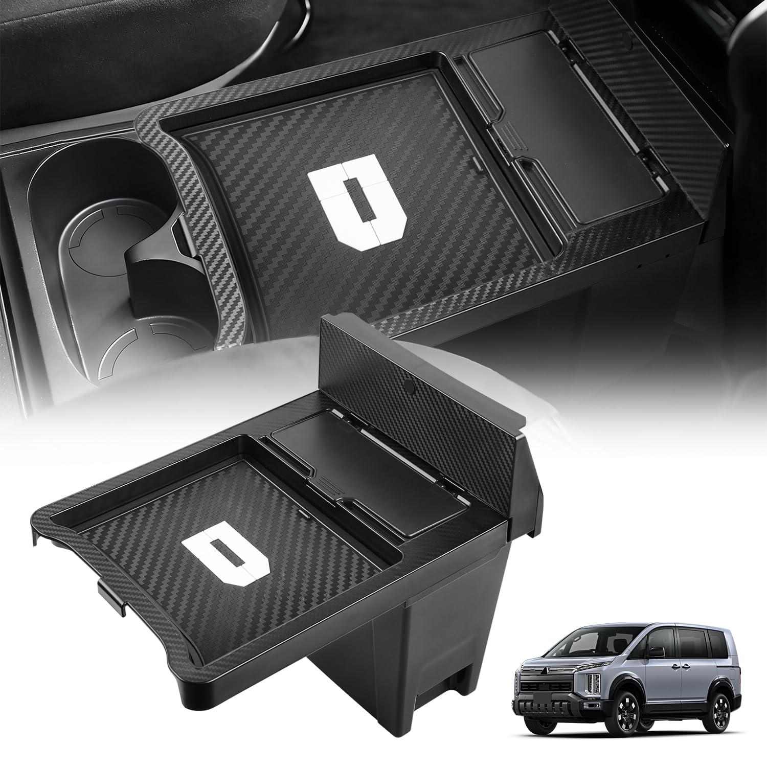 Amazon | Auto Spec 三菱 デリカ D5 専用 センターコンソールトレイ 