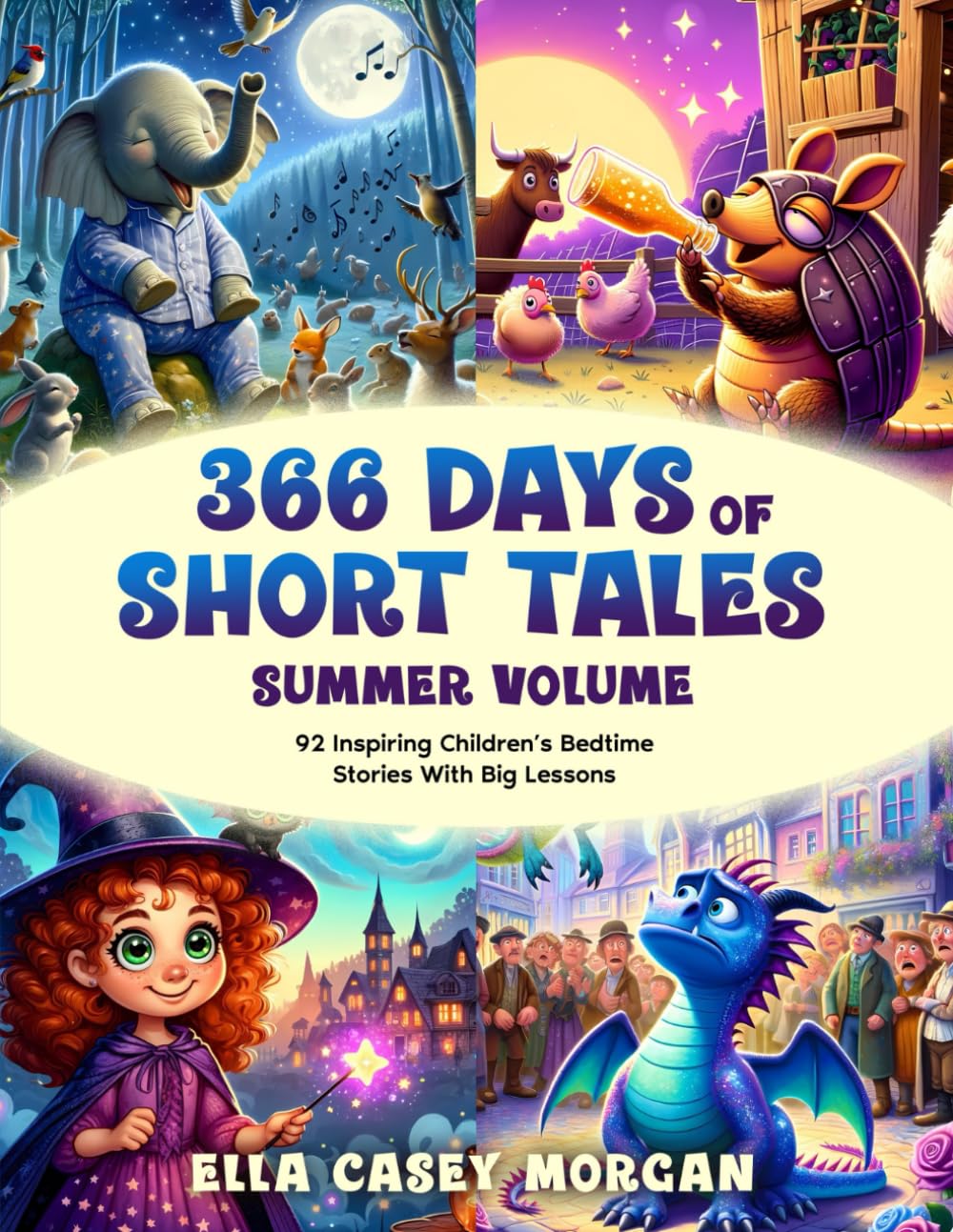 366 Days of Short Tales: Summer Volume: 92 Inspiring Children’s Bedtime Stories With Big Lessons (A New Story Every Day)