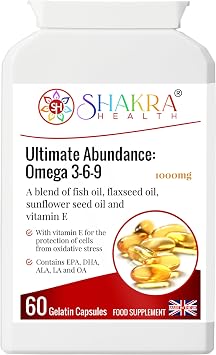 Ultimate Abundance Omega 3-6-9 | The Complete Fish Oil Supplement - Spirituality, Science & Supplements by Shakra Health