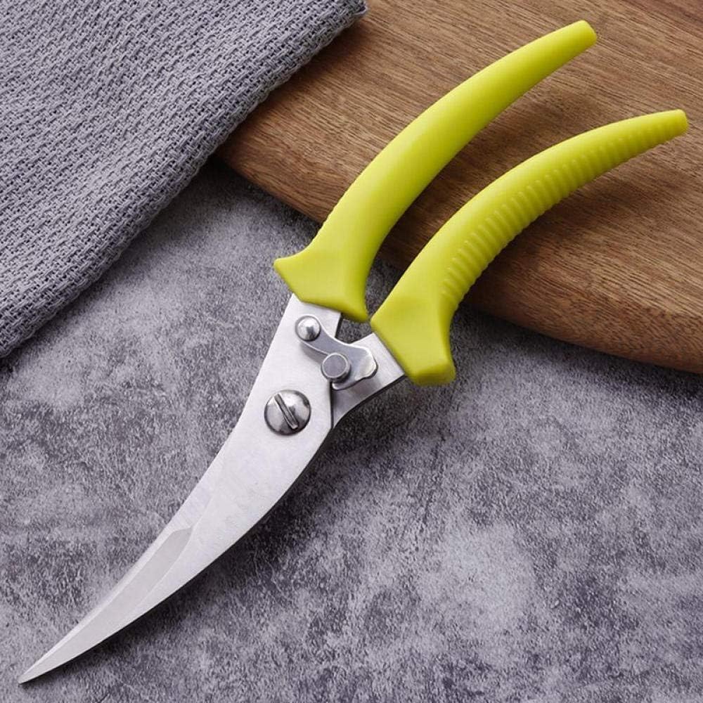 Kitchen Scissors Multipurpose Stainless Steel Poultry Shears with Comfortable Grips for Vegetables Fish Meat and Herbs(2)