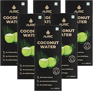 Auric Tender Coconut Water Energy Drink - No Added Sugar | Not from Concentrate | Natural Energizer | Direct from Tamil Na... Price In India