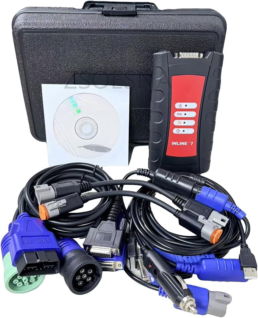 5572620 for Cummins Inline 7 Data Link Adapter Truck Diagnostic Tool 5299899 with Insite 9.2 Software (Tool with 9.2 Software)
