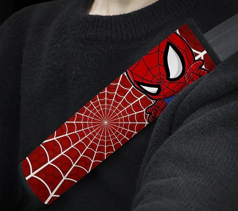 Capas de Cinto de Segurança Rawan Fresh com Almofada de Ombro e Design Super-Herói – Modelo R218