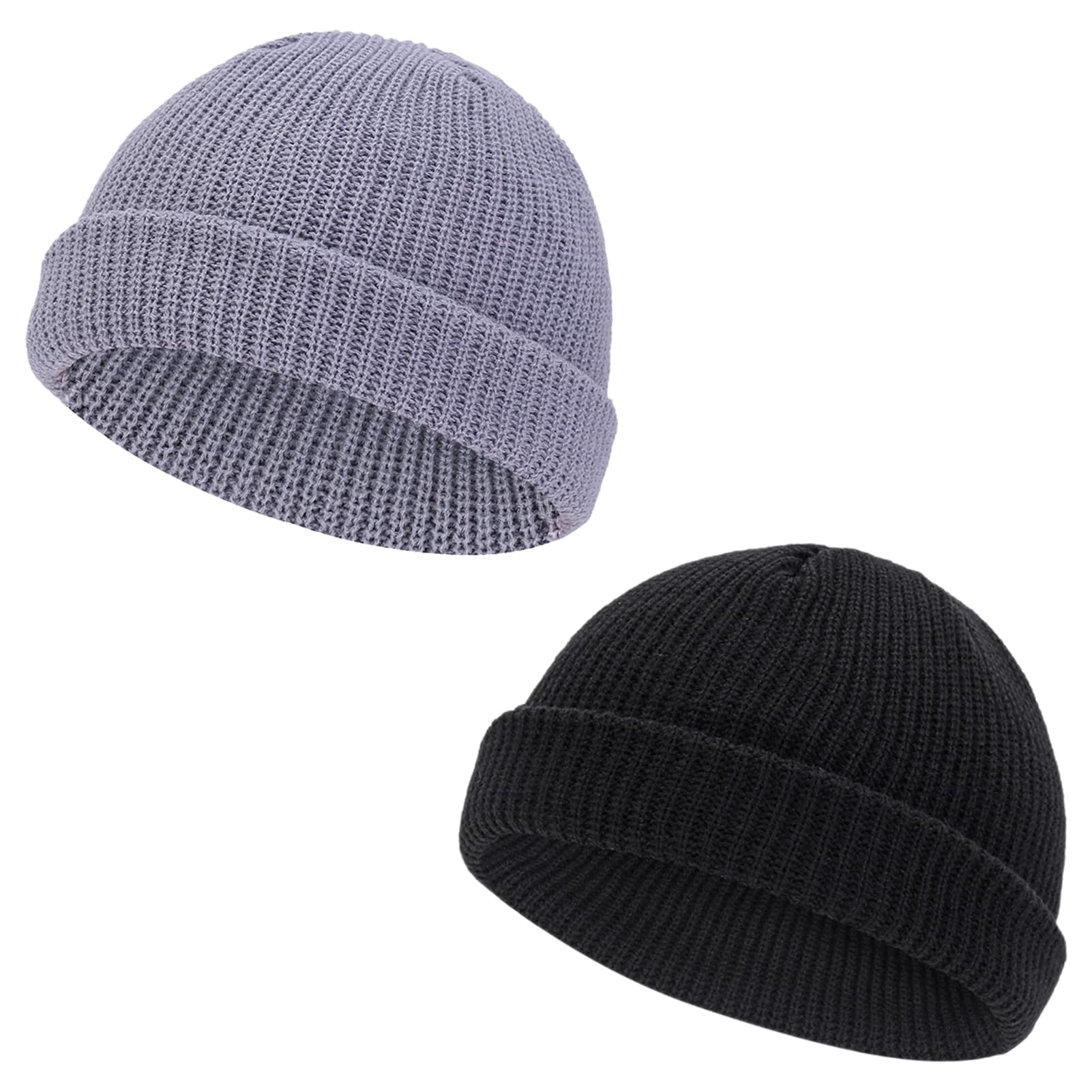Mütze Schal Handschuh-Sets für Herren Damen 6-Stücke Mode Strick Beanie Hüte Touchscreen Handschuhe Warmes Set für kaltes Wetter