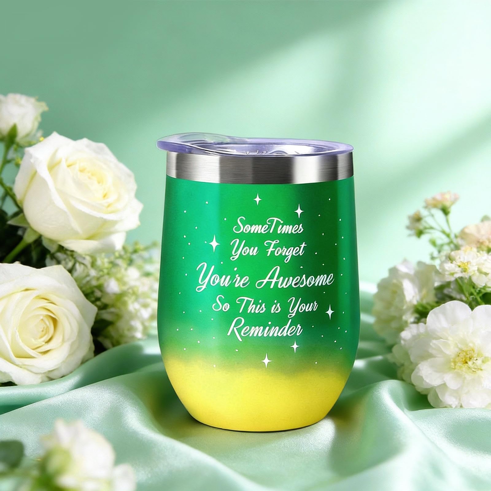 Birthday Gifts for Women, Thank You Gifts, Get Well Soon Relaxing Spa Gift Basket with Flannel Blanket for Mom, Grandma, Sister, Wife, Girlfriend, Teacher Appreciation Graduation Gift (green)