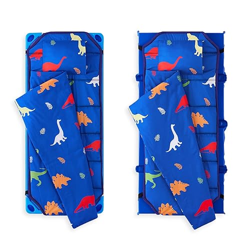 Miniatura 3 de Wake In Cloud - Tapete para siesta de cuna con almohada y manta, para niños pequeños, niños y niñas en guardería, jardín de infantes, preescolar y