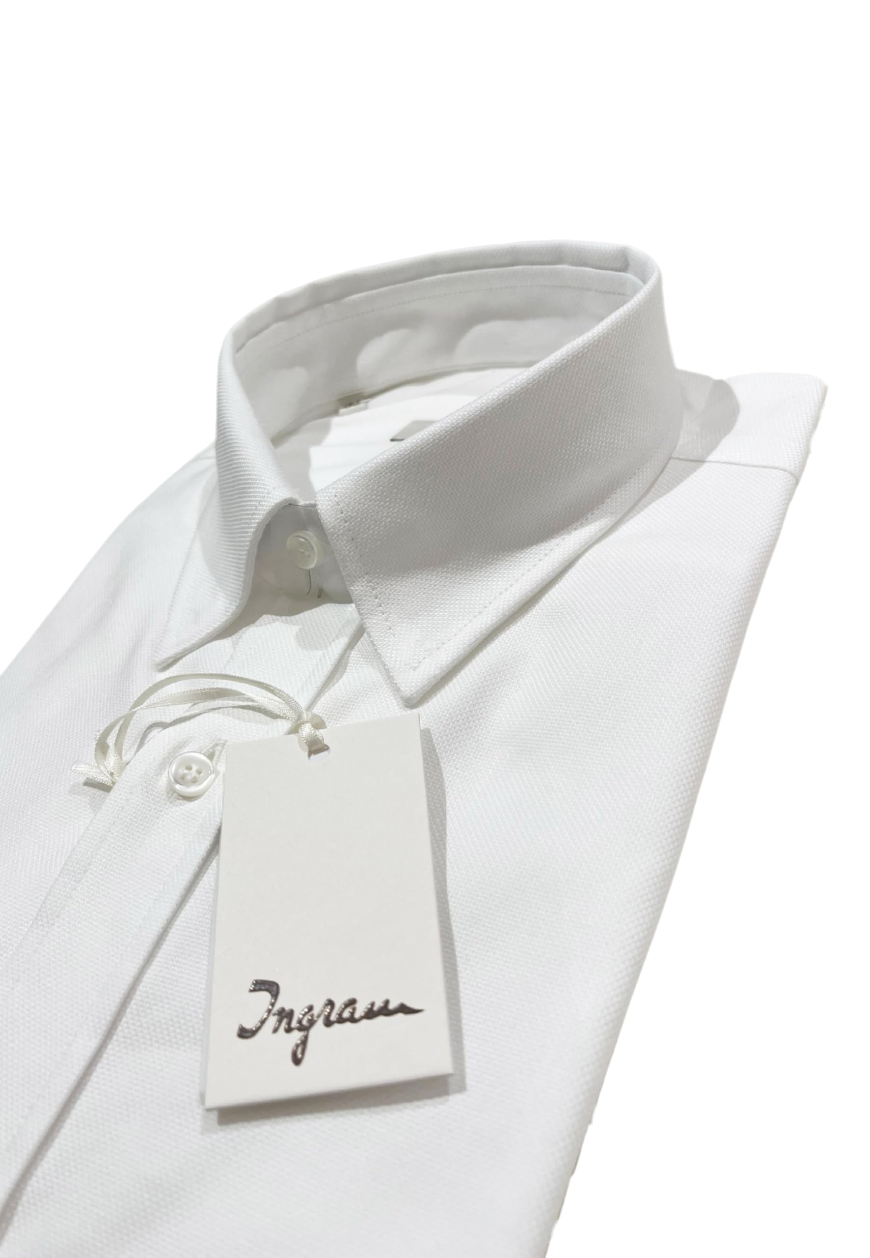Ingram Camicia Uomo Manica Lunga vestibilità Regular 100% Cotone Oxford 3H369