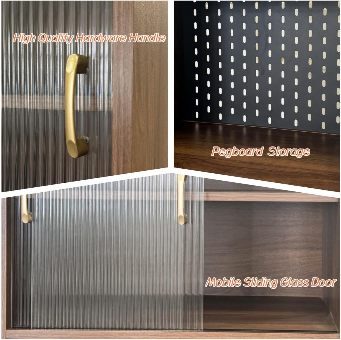 Folding Desk with Storage, Space-Saving Foldable Computer Desk for Small Spaces, Writing Study Table for Home Office, Bedroom, Dorm, Apartment