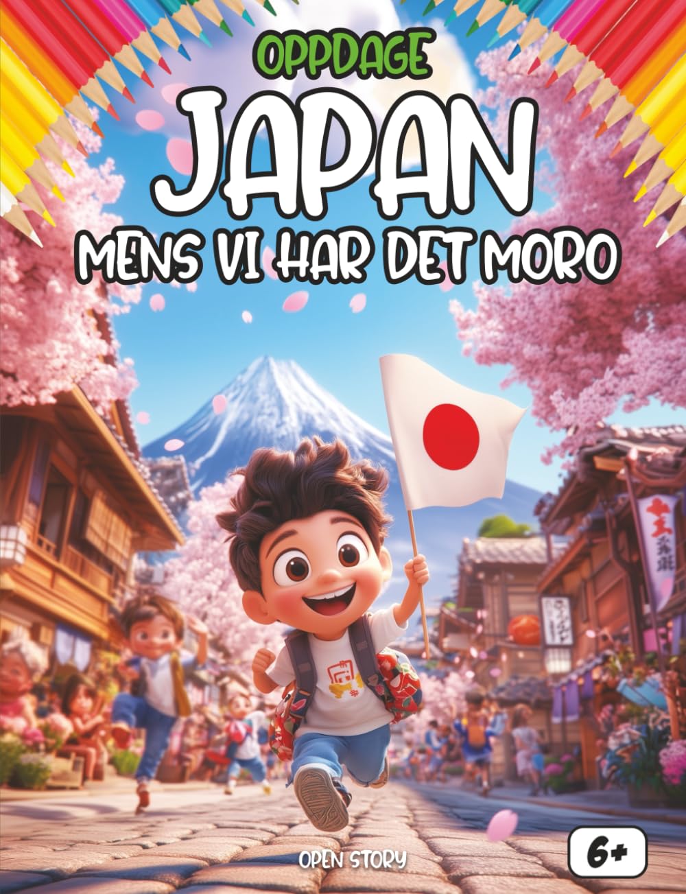 Oppdage Japan mens man har det moro: En lærerik og spennende reise gjennom japansk kultur, historie, tradisjoner og legender – for nysgjerrige barn