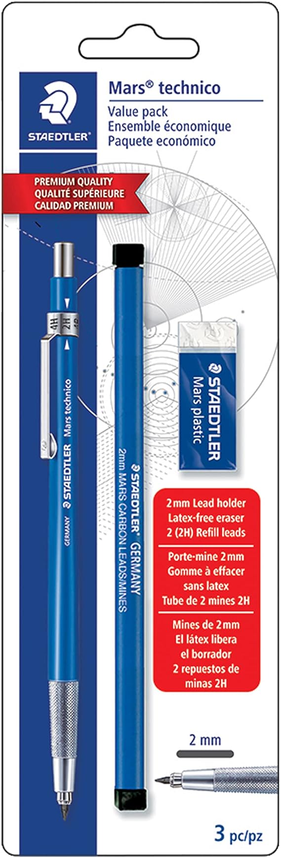Mars STAEDTLER Technical Pencil Set (780 SBK NA) Amazon.ca Office