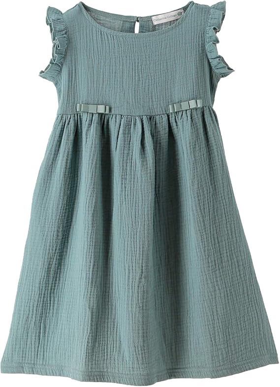 Amazon キャサリンコテージ ｶｼﾞｭｱﾙ 夏 綿100 ダブルガーゼ肩フリル ワンピース 子供服 女の子 キッズ Qs048 Tak ワンピース チュニック 通販