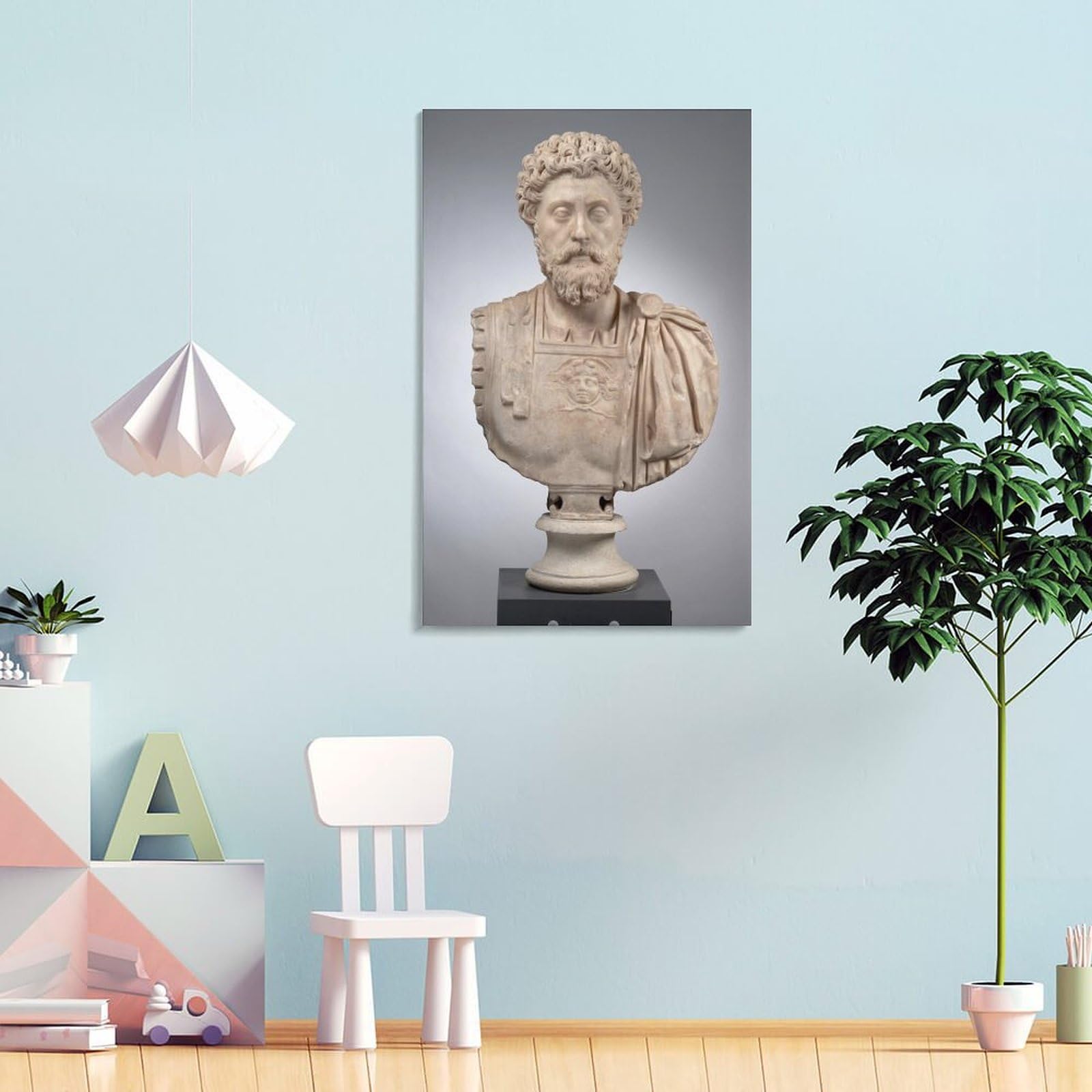 Amazon.co.jp: マルクス・アウレリウス像ポスターマルクス