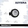 Patrocinado Patrocinado Estás viendo este anuncio según la relevancia del producto para tu búsqueda. Deja comentarios sobre el anuncio Medidor de Transferencia Química Digital Sotera 825 1" 2-20 GPM 3