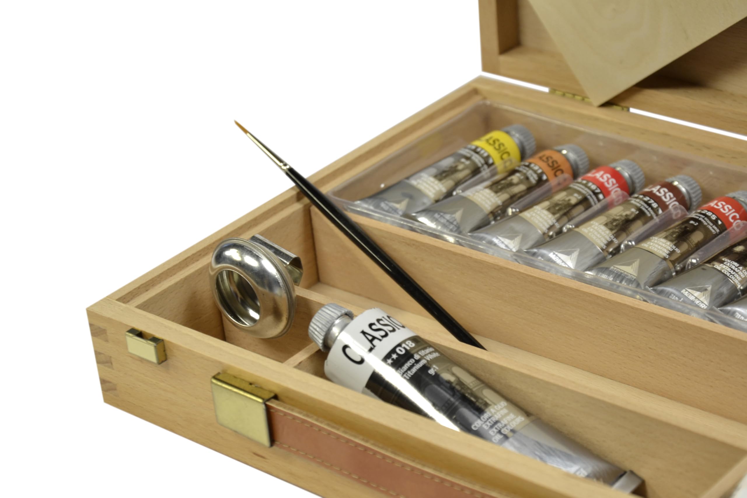 MAIMERI Classico - Coffret bois couleurs à l'huile super fines - 15 pièces
