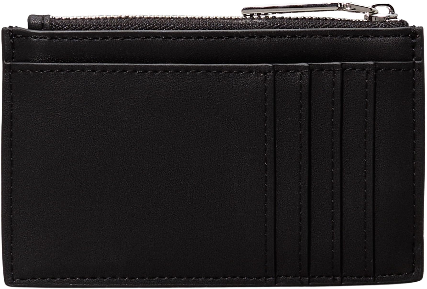 Calvin Klein Porta carte Donna con Scomparto Monete, Nero (Ck Black), Taglia Unica