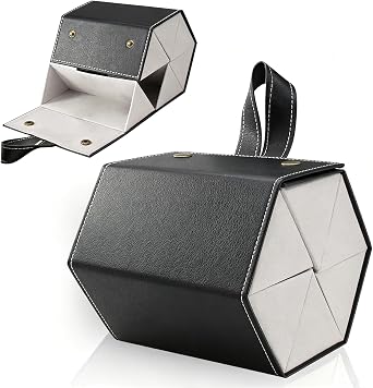 SMARTTOP Sunglass Eyeglass Organizer Collector 5 slot 6 Slot PU Eyeglasses Storage Case Box Multiple Hanging Eyewear Display