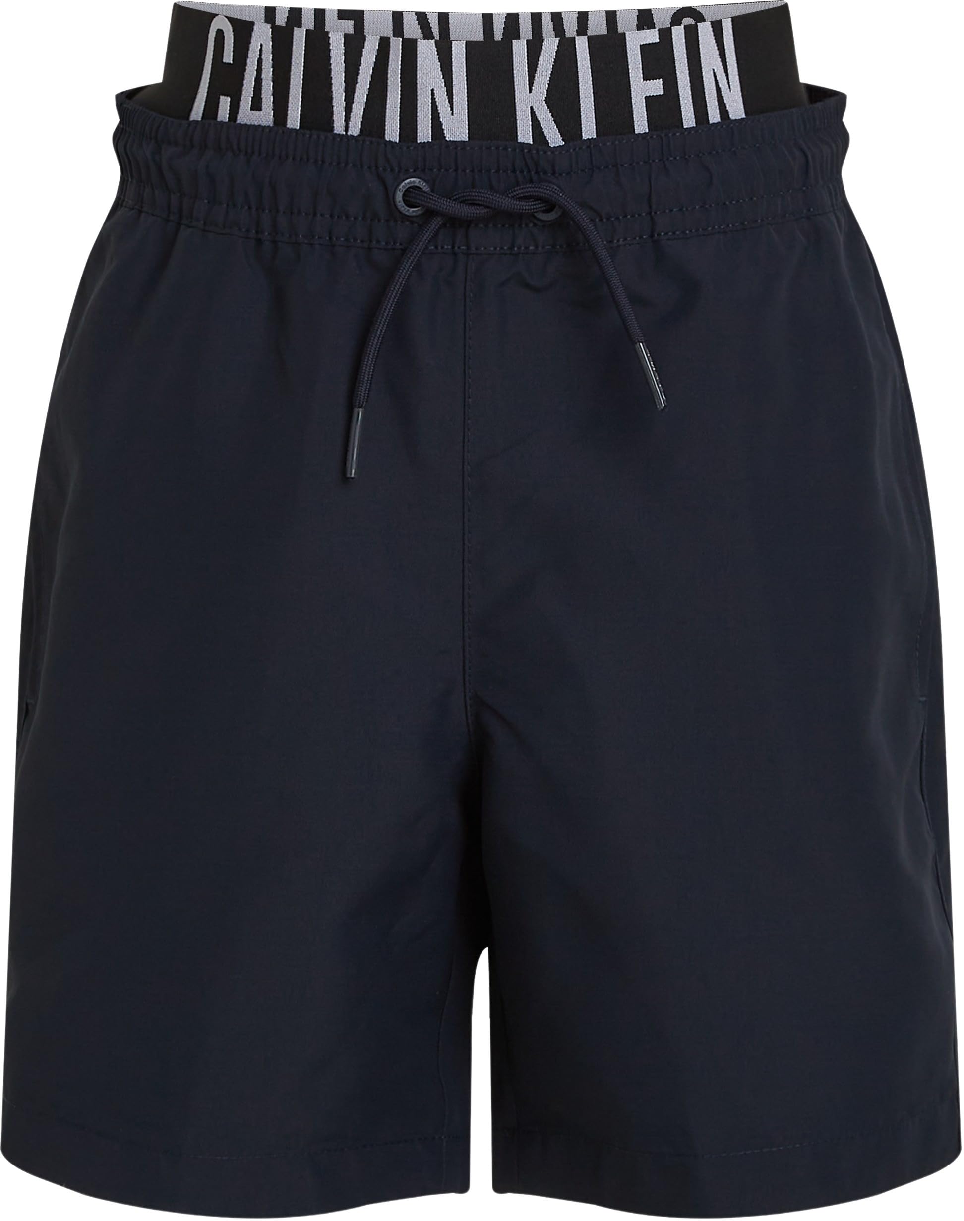 Calvin Klein Jungen Badehose Medium Double mit Logobund