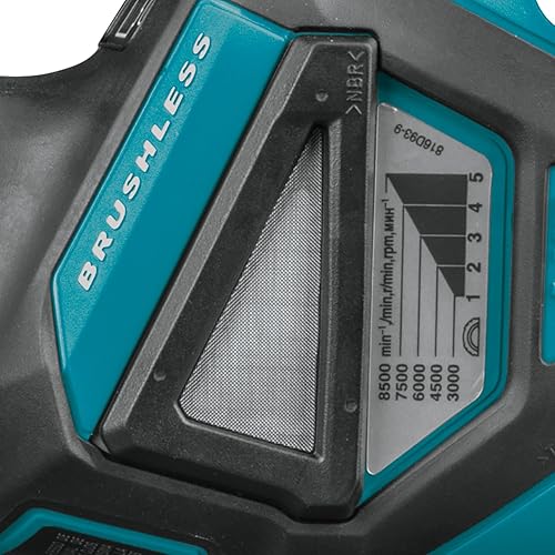 Miniatura 9 de Makita DGA513Z 18V Li-Ion LXT Amoladora angular sin escobillas de 4.921 in - Baterías y cargador no incluidos