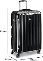 Vista 102 de Delsey Paris - Helium Aero - Maletas con laterales rígidos expandibles con ruedas giratorias, Rojo ladrillo