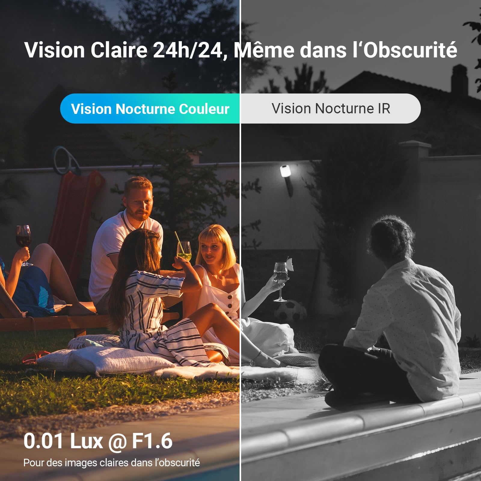 EZVIZ 4K(8MP) Camera Surveillance WiFi Exterieure sans Fil CB8 Lite Kit | Mode AOV (Enregistrement 24h/24),Détection de Personnes/Véhicules,Vision Nocturne Couleur,Défense Active,Panneau Solaire 5W