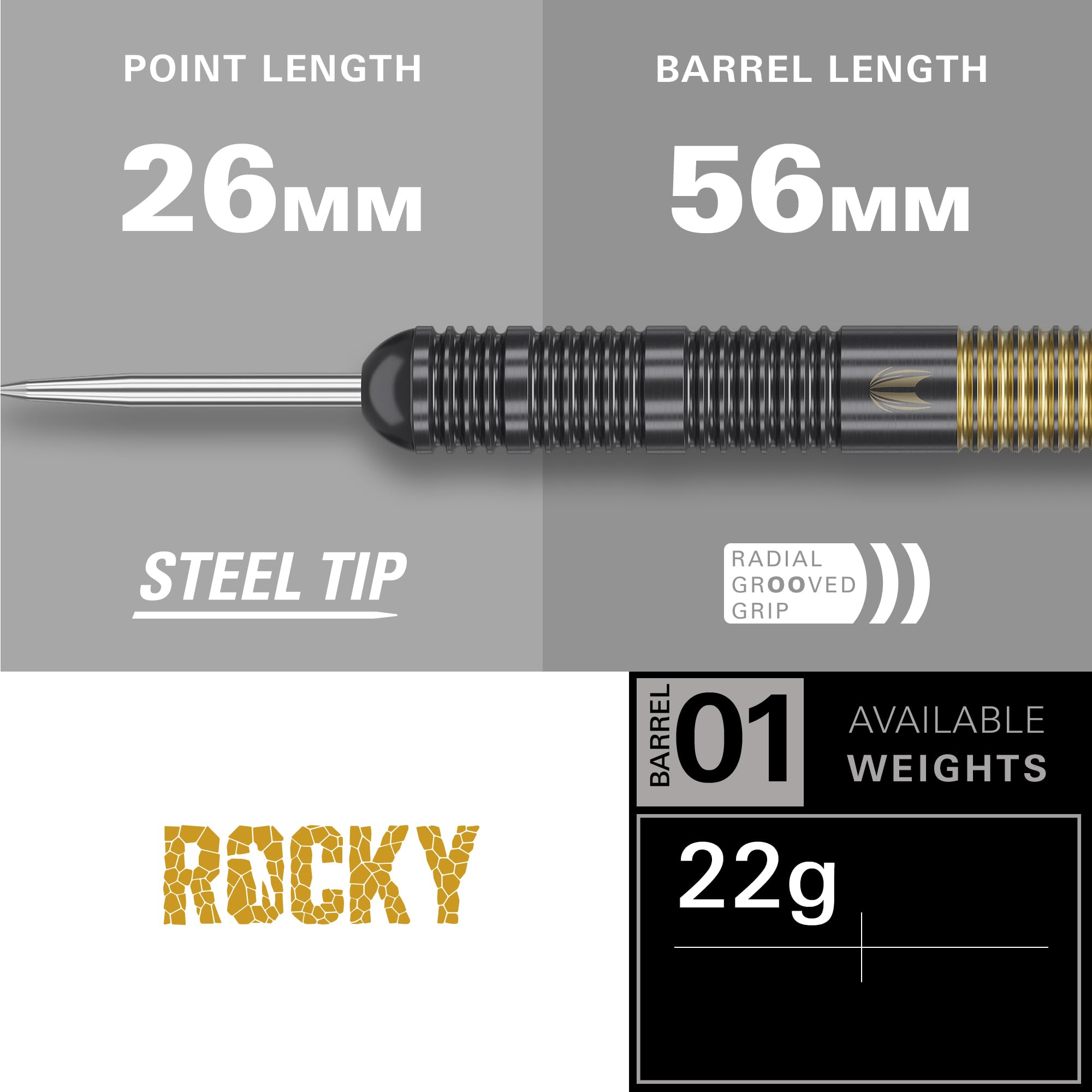 ダーツ TARGET PRECISION STONE 1ST Steel Tip 22g ダーツ TARGET PRECISION STONE 1ST Steel Tip 22g Amazon.com
