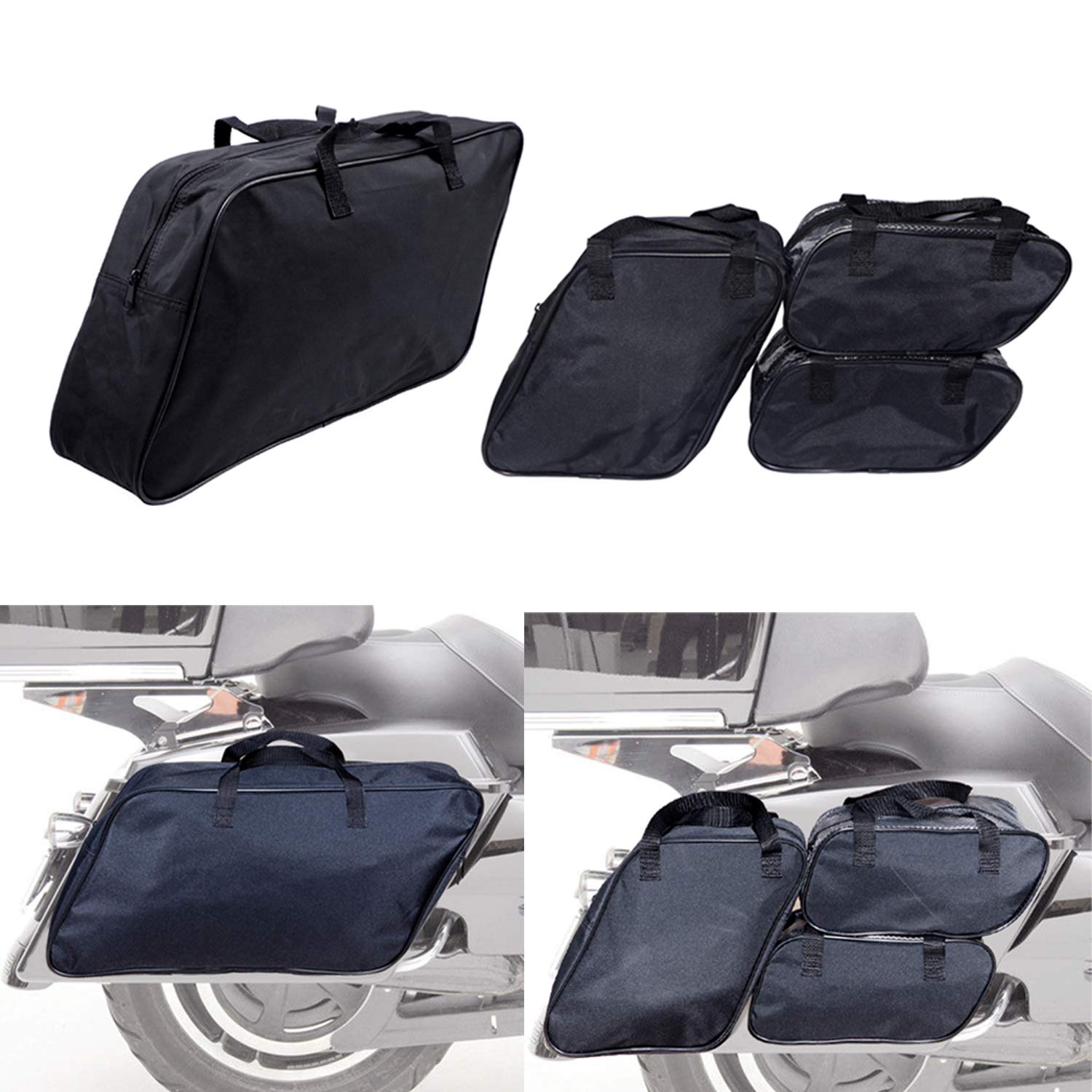 Amazon | BID4ZE サドルメンサドルバッグパッキングキューブライナー