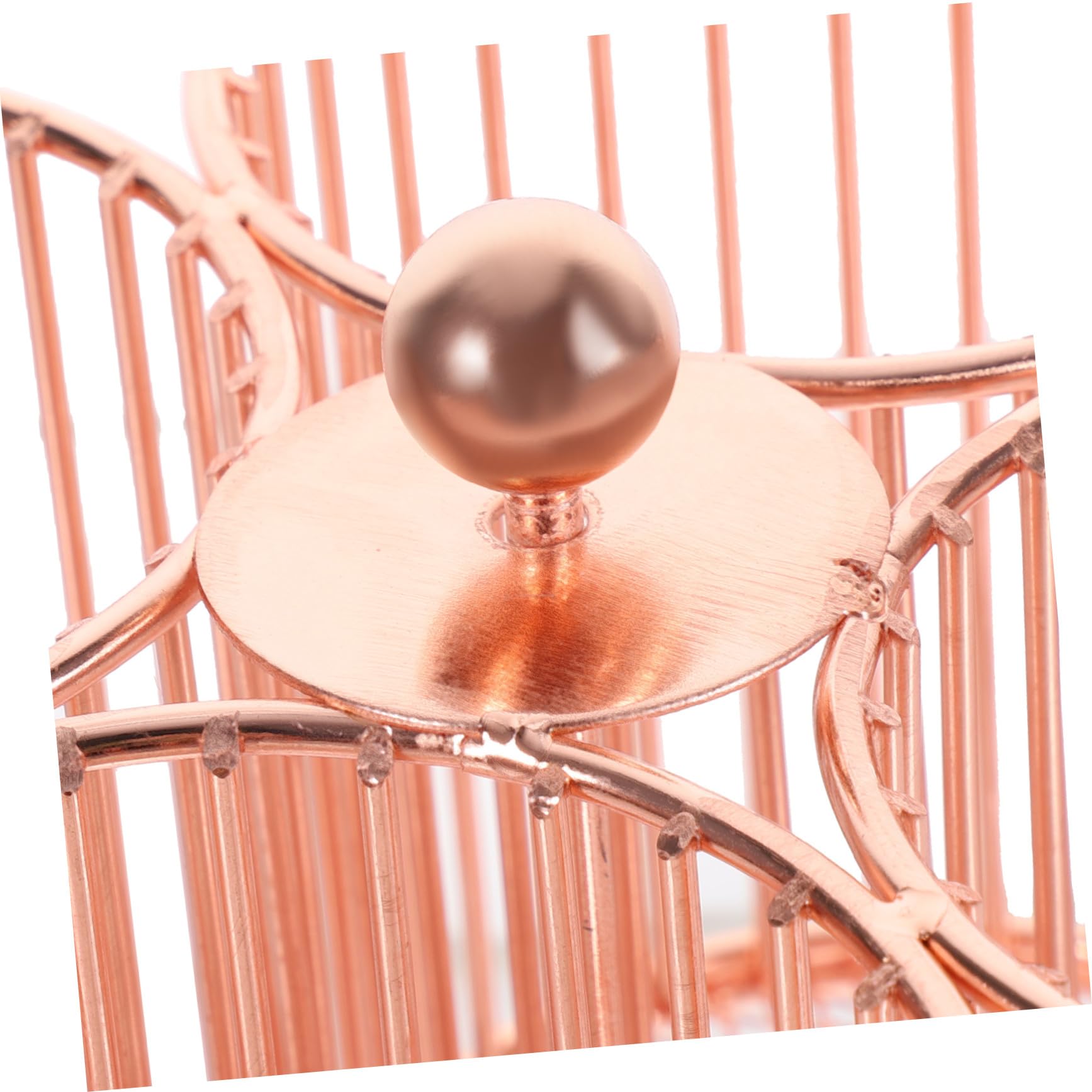 Gatuida Portapenne Girevole in Metallo Rosé Organizer per Scrivania con Scomparti Rotanti Penne e Trucchi Compatto per Cancelleria Cosmetici e Gioielli