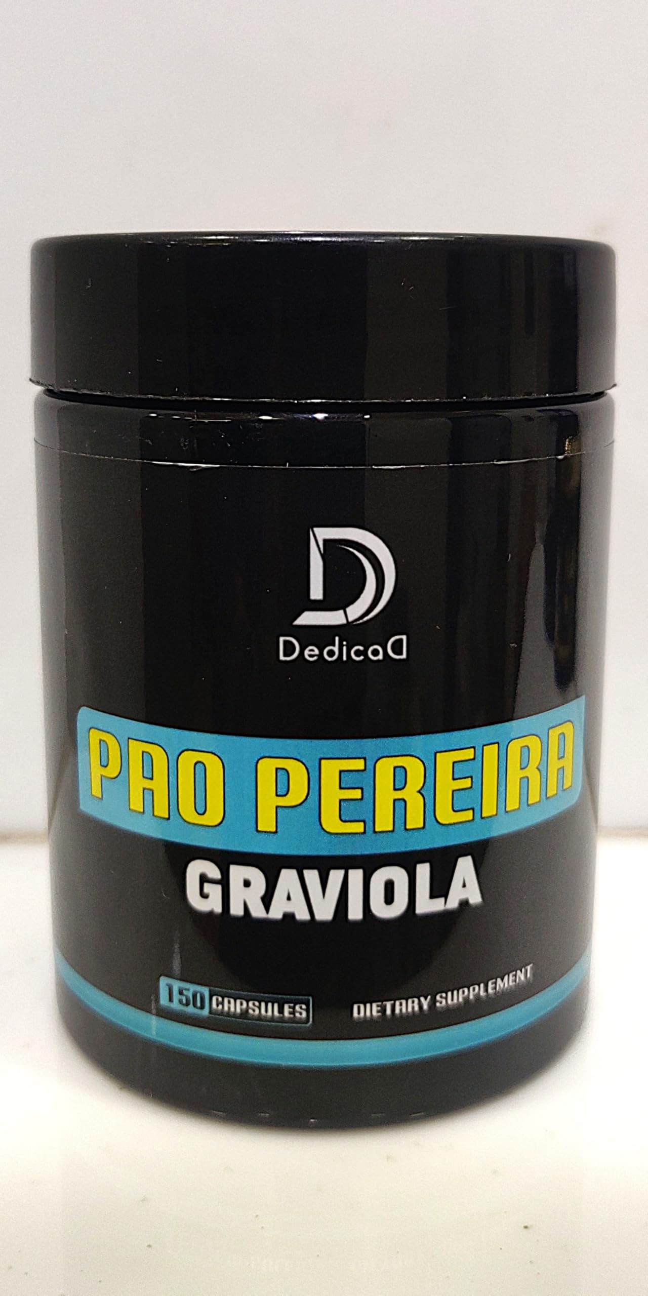 Pao Pereira Bark Extract and Graviola Soursop - Advanced Formula for Wellness Support, Comfortable Mind, Body Management - 150 Capsules Supply