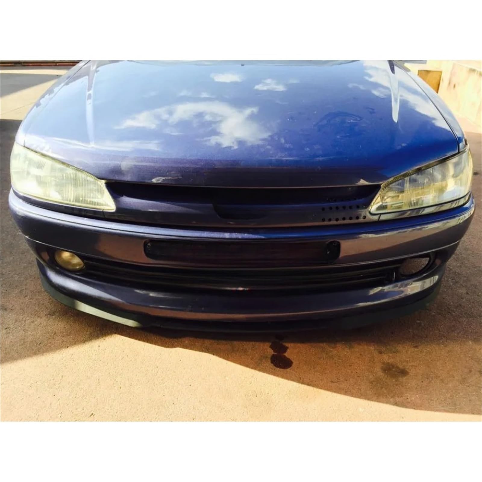 Auto Labbro Spoiler 3 Pezzi Spoiler ANTERIORE PARAURTI Body Kit Tuning Sport Protector Per Peugeot 306