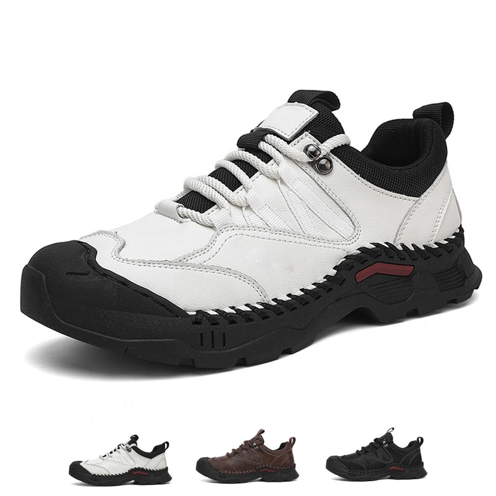 Baskets Décontractées Pour Hommes Chaussures De Randonnée À Lacets En Plein