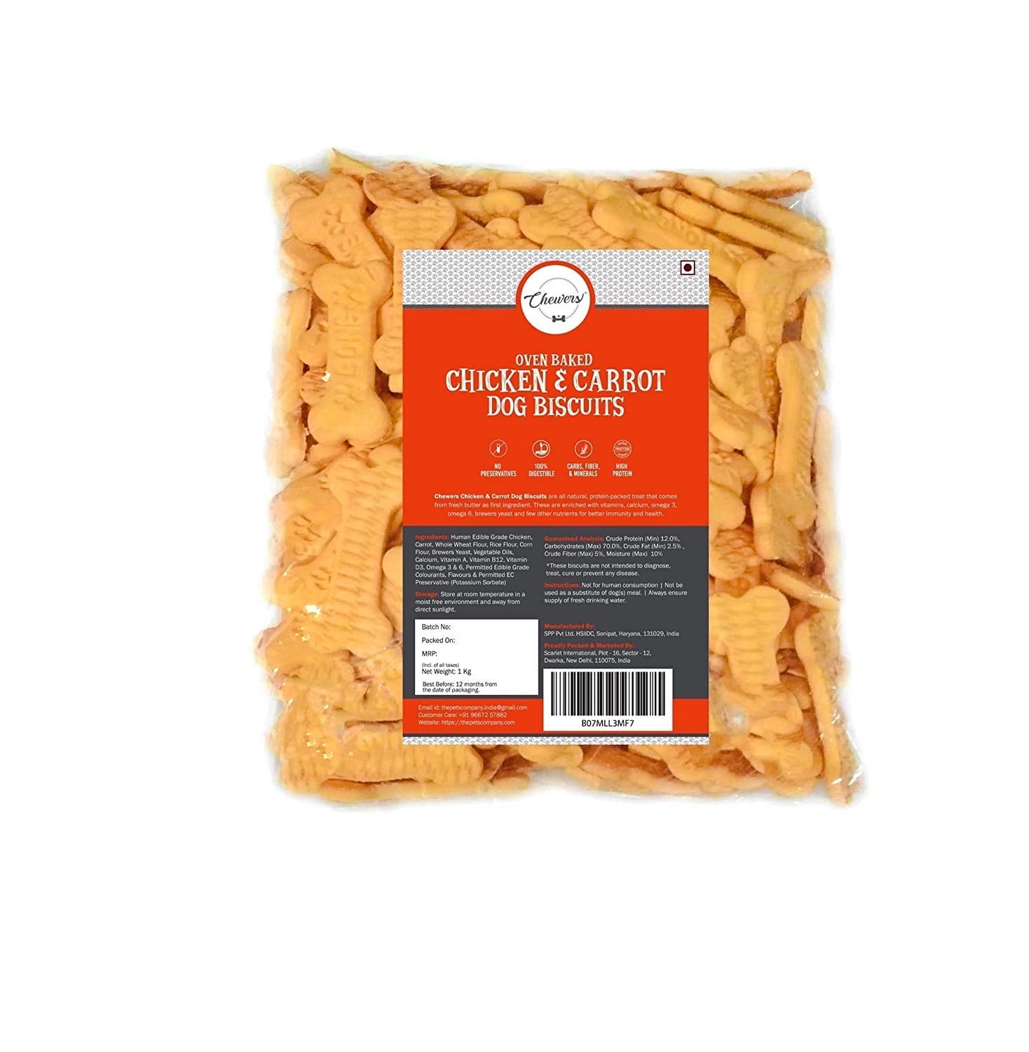 See full amazon price history chart for Chewers Oven Baked Real Chicken & Carrot Dog Biscuits, Chicken Flavour, Dog Treat 1 Kg (Pack of 4) Chewers Oven Baked Real Chicken & Carrot Dog Biscuits, Chicken Flavour, Dog Treat 1 Kg (Pack of 4) (B07MJ1VTJW) Amazon Price History, Amazon Price Tracker