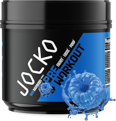 Jocko Fuel Ultimate - Polvo para antes del entrenamiento, bebida energética en polvo para hombres y mujeres, mezcla nootrópica sin azúcar de alta