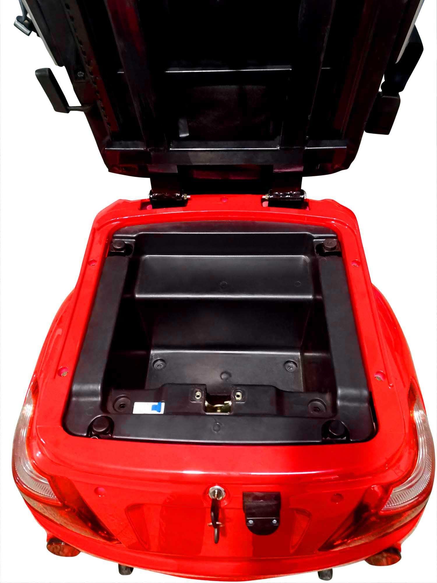Elektromobil “Vita Care 1000”, 25 km/h, 20Ah, 60 Kilometer Reichweite, Blei-Gel Batterie, Seniorenmobil, E-Mobil, Senioren, Seniorenroller Straßenzulassung, Elektrofahrzeug, Schwarz