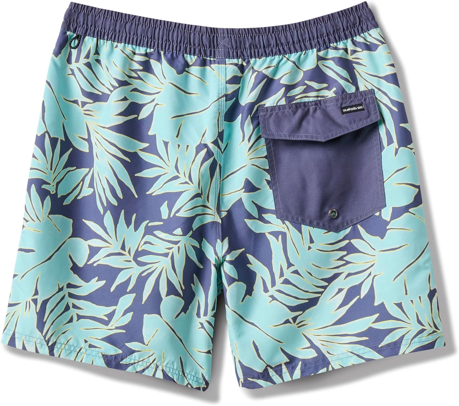 Quiksilver - Mens Everyday Volley Trippin Palm Jam Volley Shorts, Color Graystone, Size: Medium