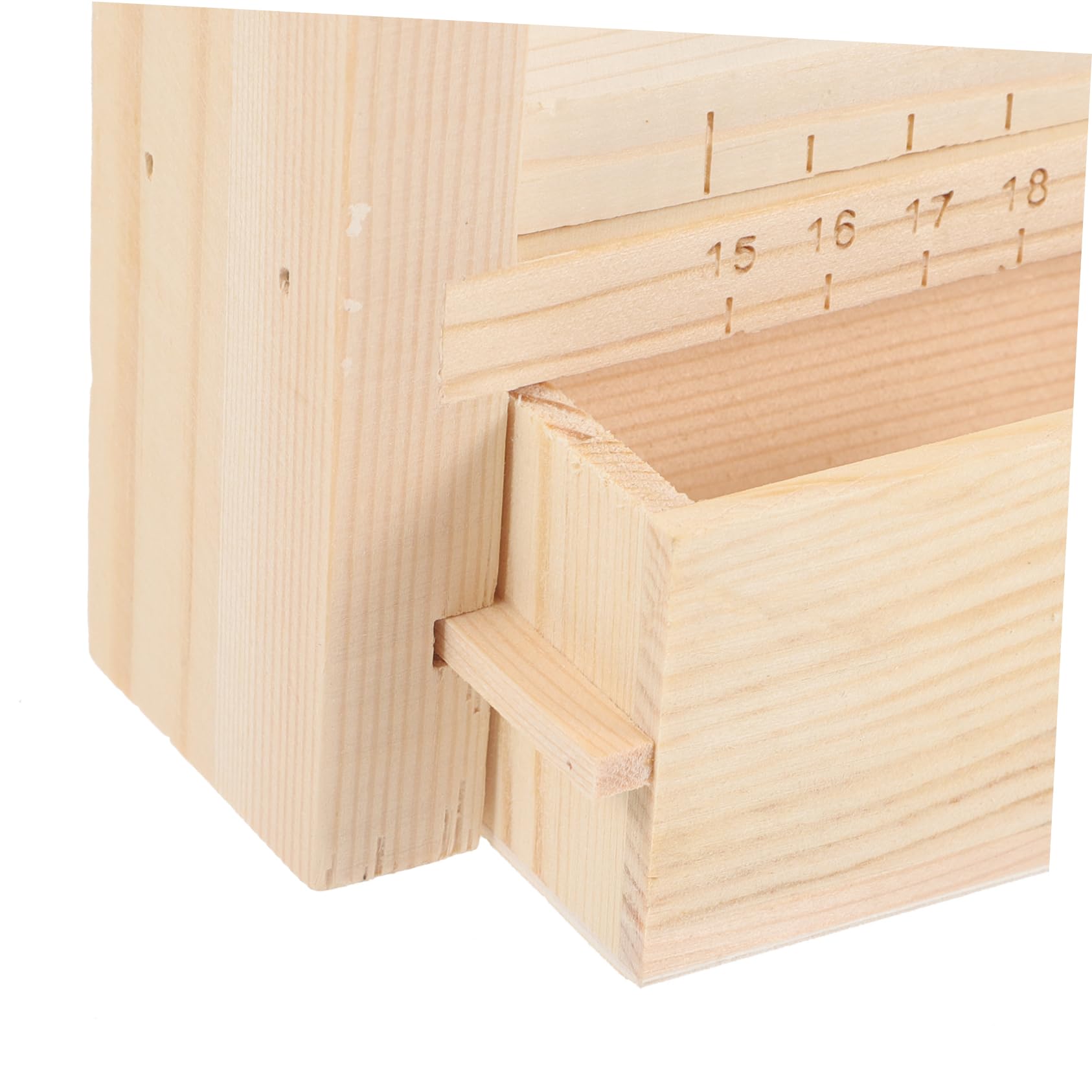 SHINEOFI Telaio in Legno per Intrecciare Braccialetti, Marrone