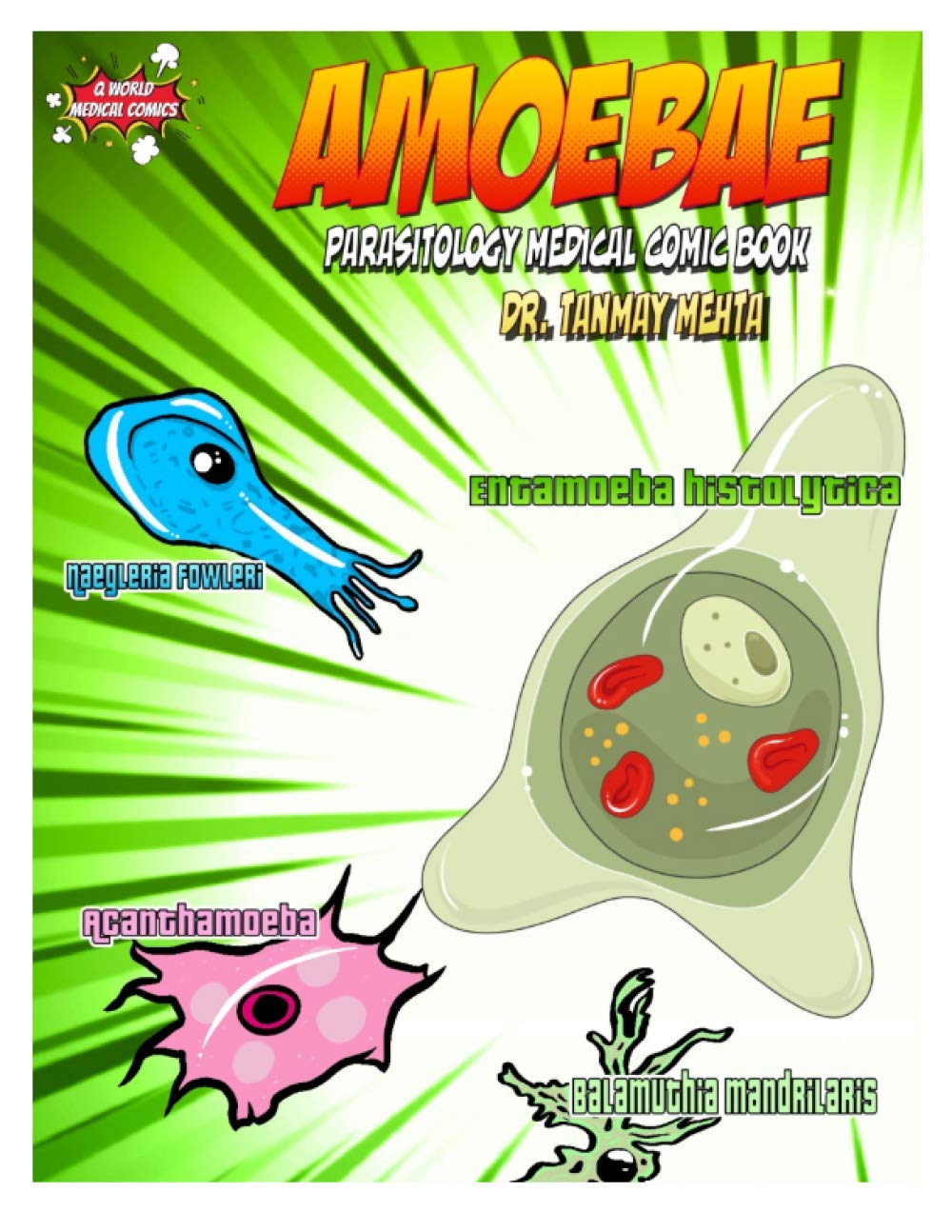 Amoebae: Parasitology Medical Comic Book