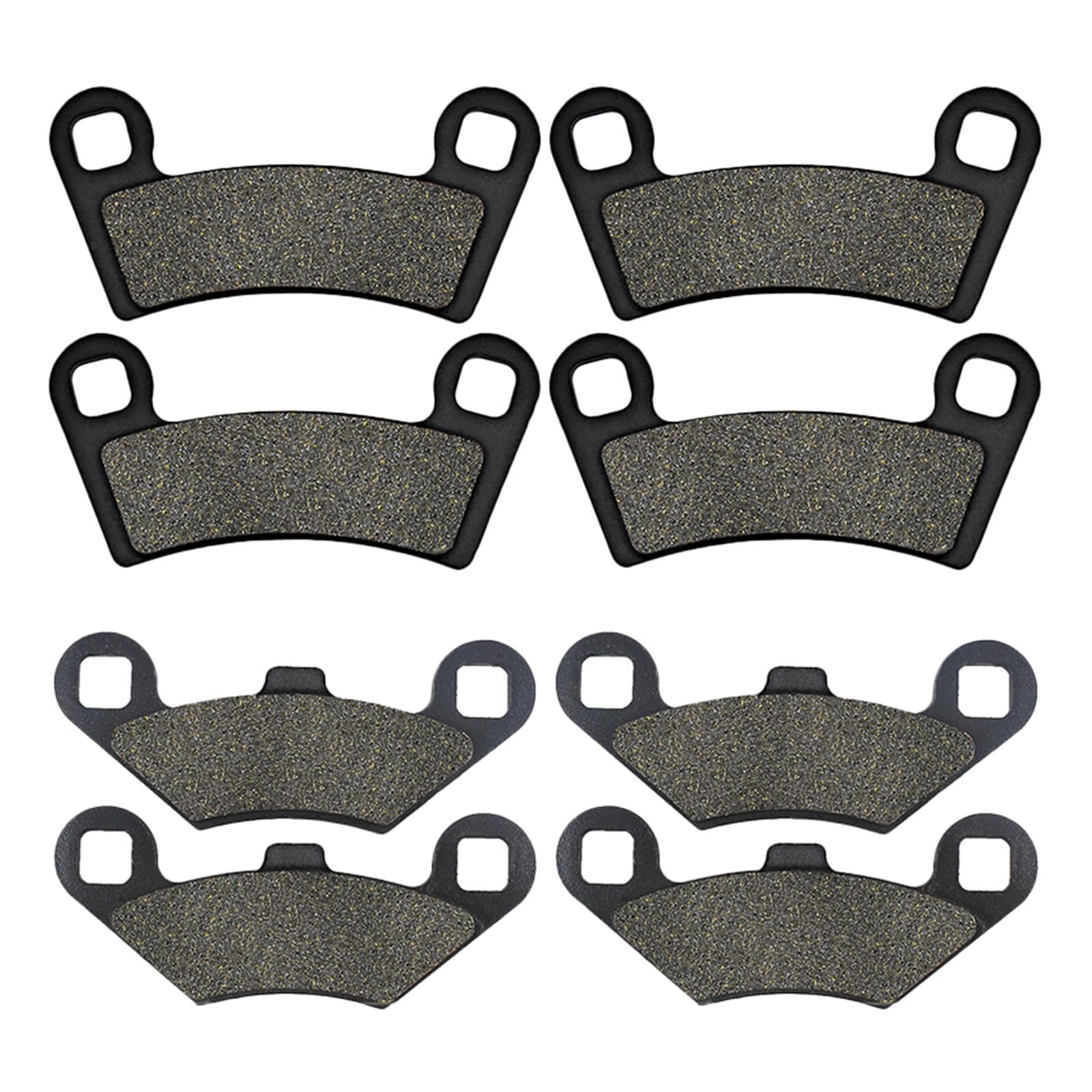 Silencieuses Plaquettes Frein Pour Polaris Pour RZR570 Pour RZR 570 Pour EPS 2012 2013 2014 2015 2016 2017 2018 2019 Plaquettes De Frein Avant Arrière Moto(Front and Rear)