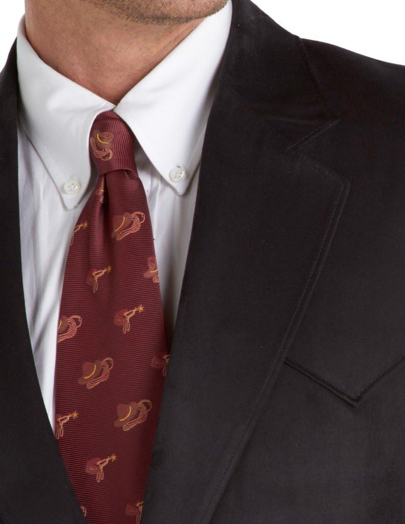 Circle S Men's Black Microsuede Blazer