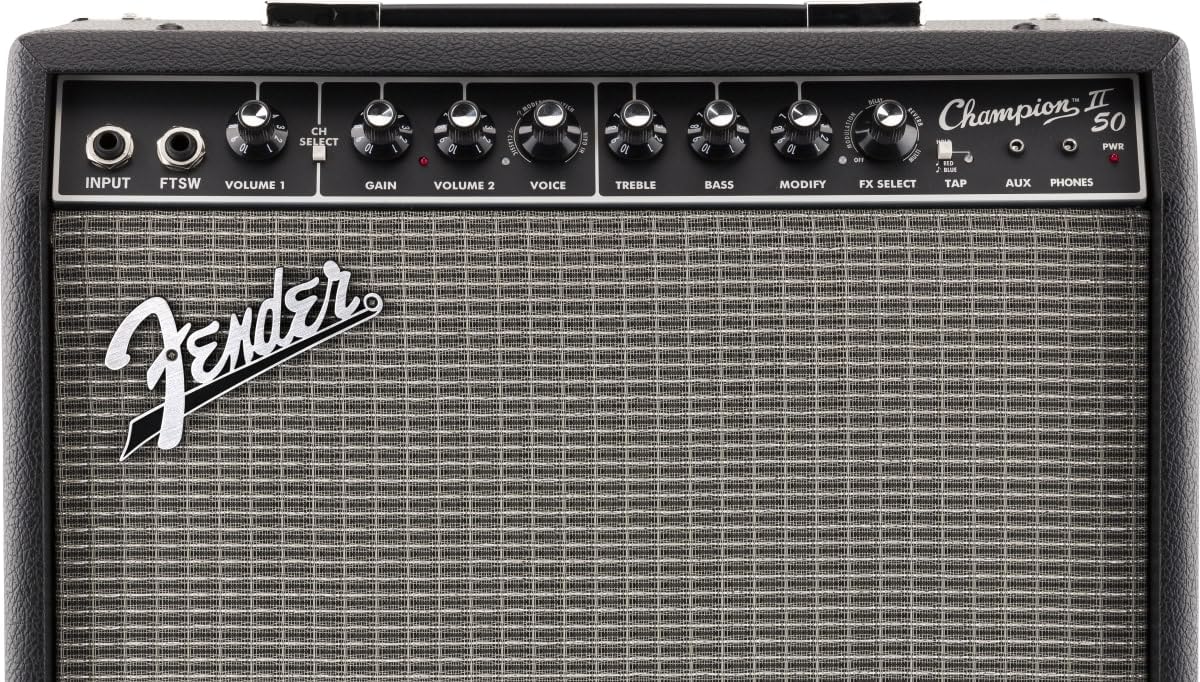 Amazon.co.jp: Fender/Champion II 50 フェンダー 50W ギターコンボ 