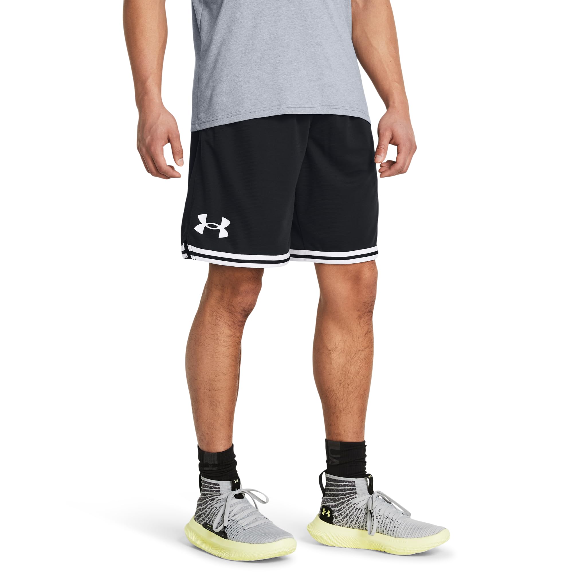 Under Armour Herren Shorts Basketball-Shorts, 25,4 cm Umfang