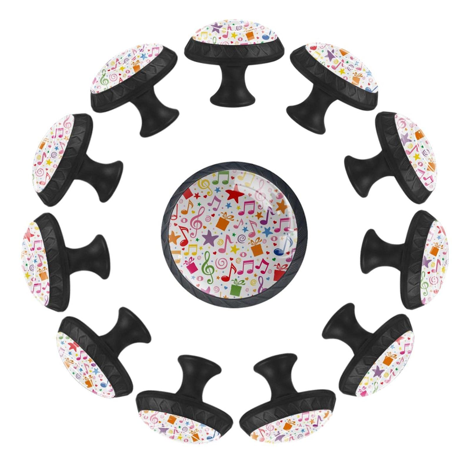Boutons de tiroir note de musique pour relooker facilement une commode d'enfant