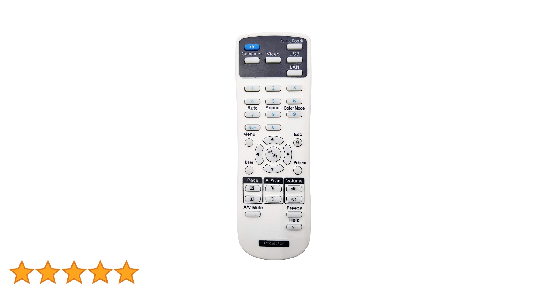 EPSON EB-1761W リモコンあリ Amazon | EachLight プロジェクターリモコン Epson エプソン EB