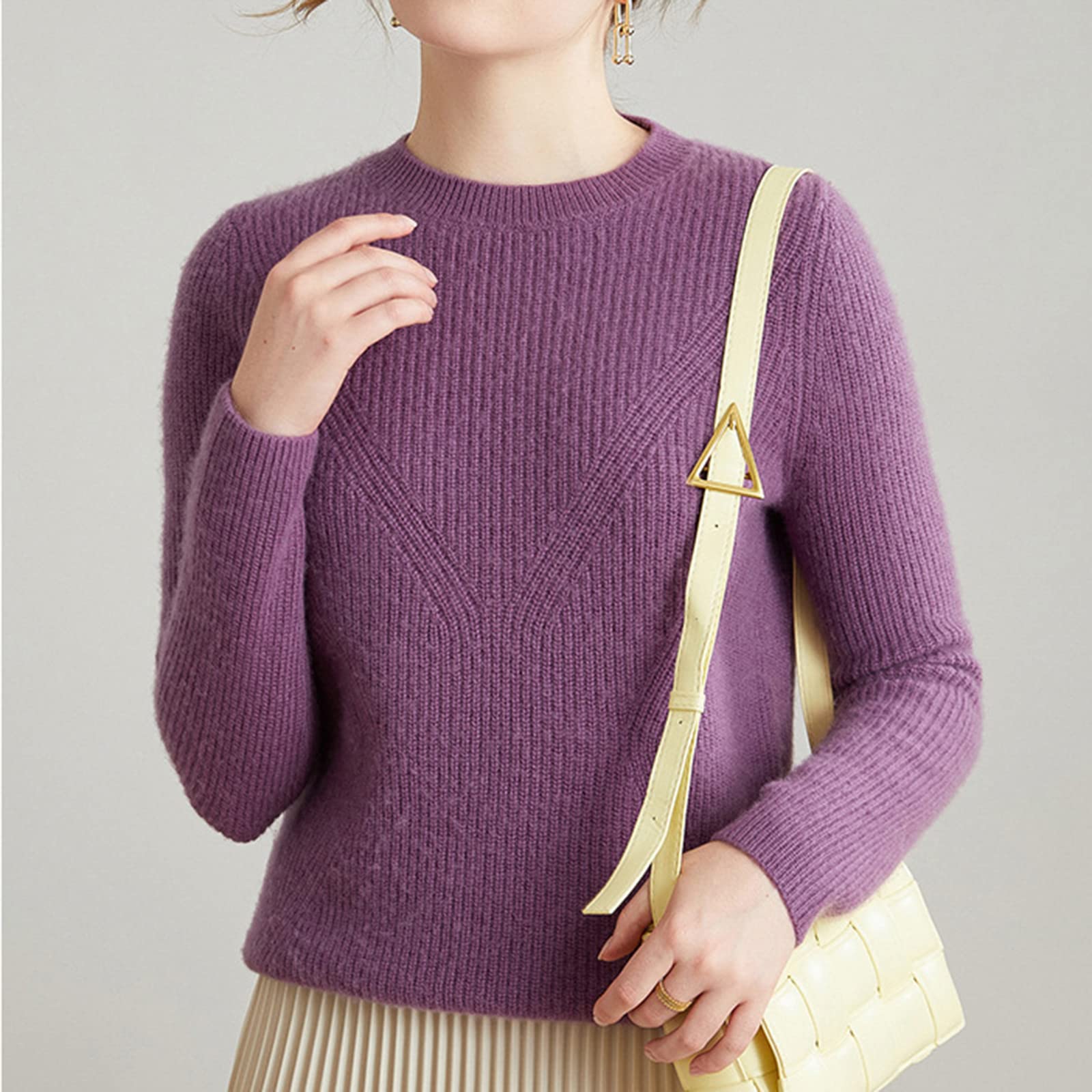 Pullover in Cashmere per Donna Maglione Top Donna Maglioni