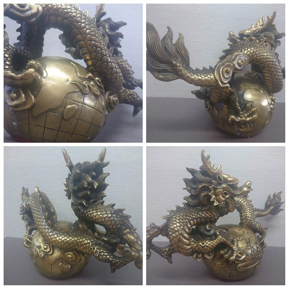 龍 特大 置物 風水 アイテム 竜 龍神 パワースポット 真鍮 開運 Amazon.co.jp: 龍 特大 置物 風水 アイテム 竜 龍神 パワー