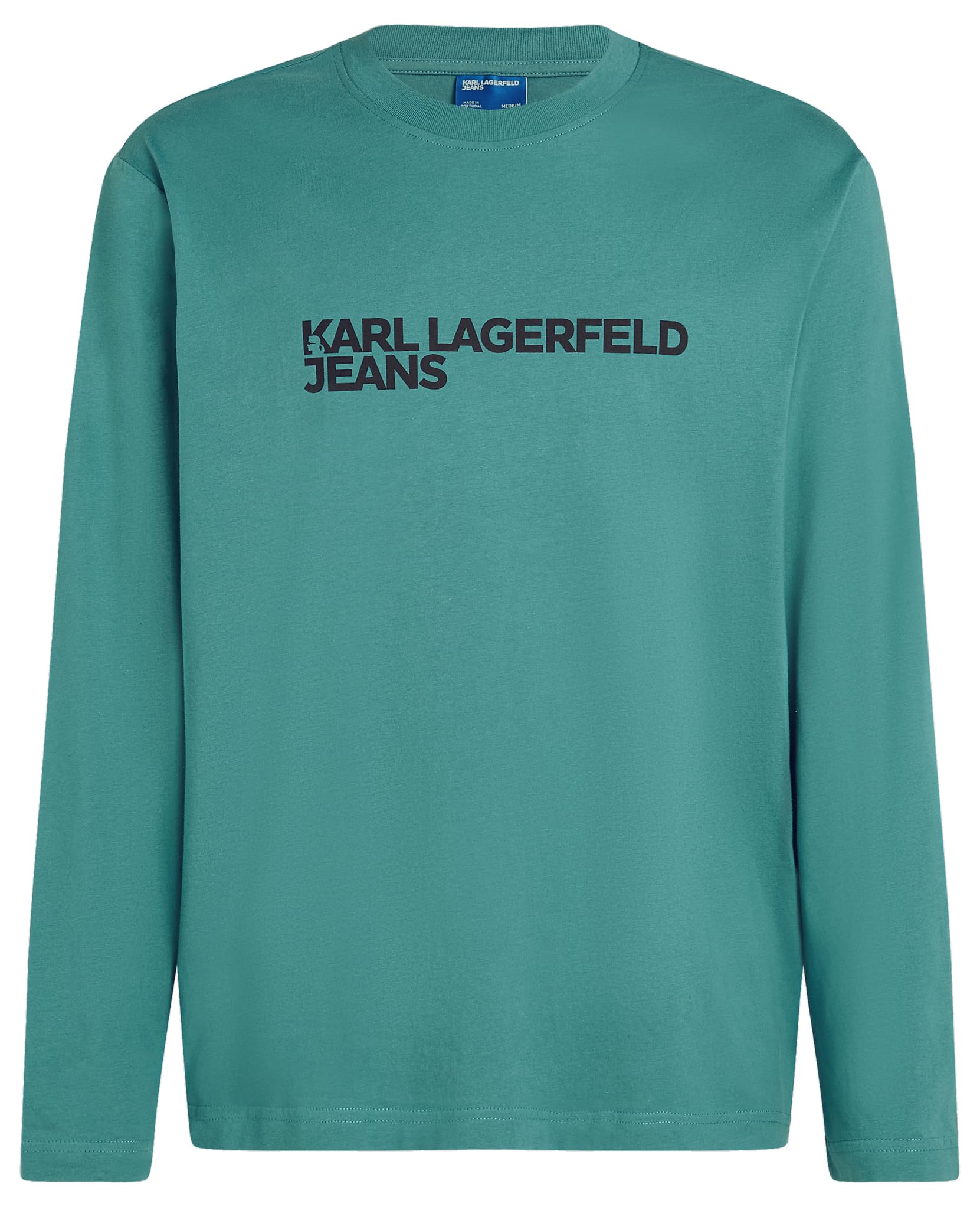 Karl Lagerfeld Jeans Men Regular Long Sleeve T-Shirt Hydro S
