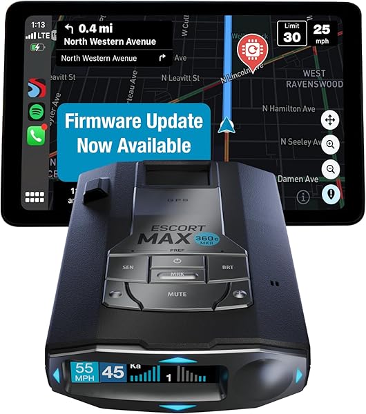 Escort MAX 360c MKII Radar Detector 2