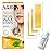 Nad\'s Facial Wax Strips - Natural All Skin Types - Waxing Kit With 30 Face Wax Strips & Post Wax Oil, 1 Count